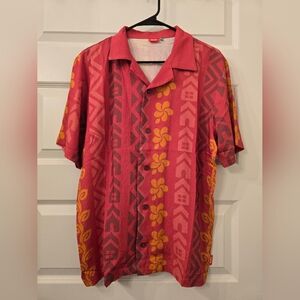 Nintendo Store Japan Animal Crossing Button Down Shirt Size M